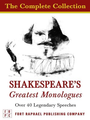 cover image of Shakespeare's Greatest Monologues--The Complete Collection